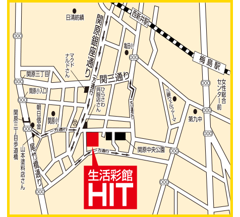 関原店 地図